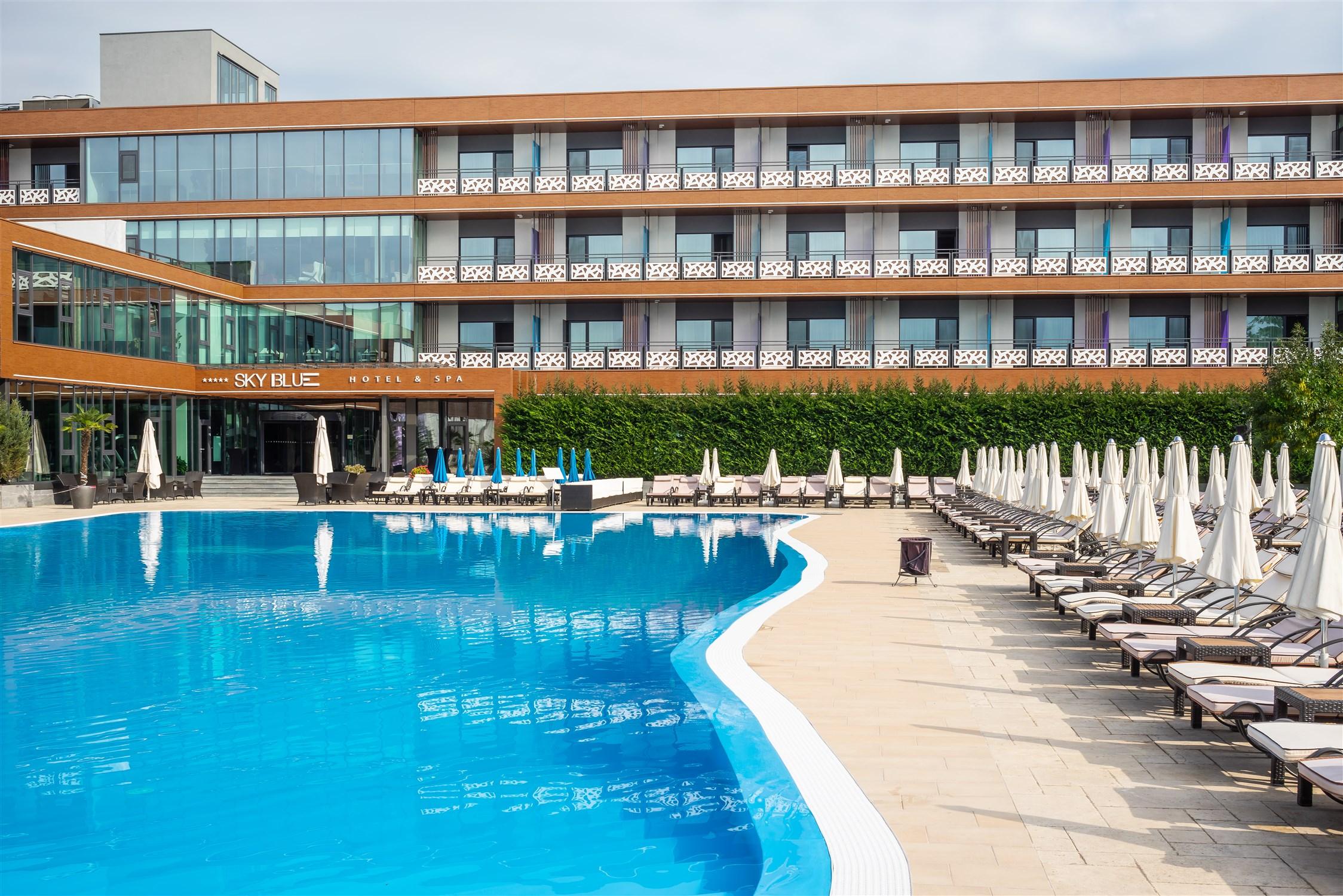 Sky Blue Hotel & Spa Paulesti  Exterior foto