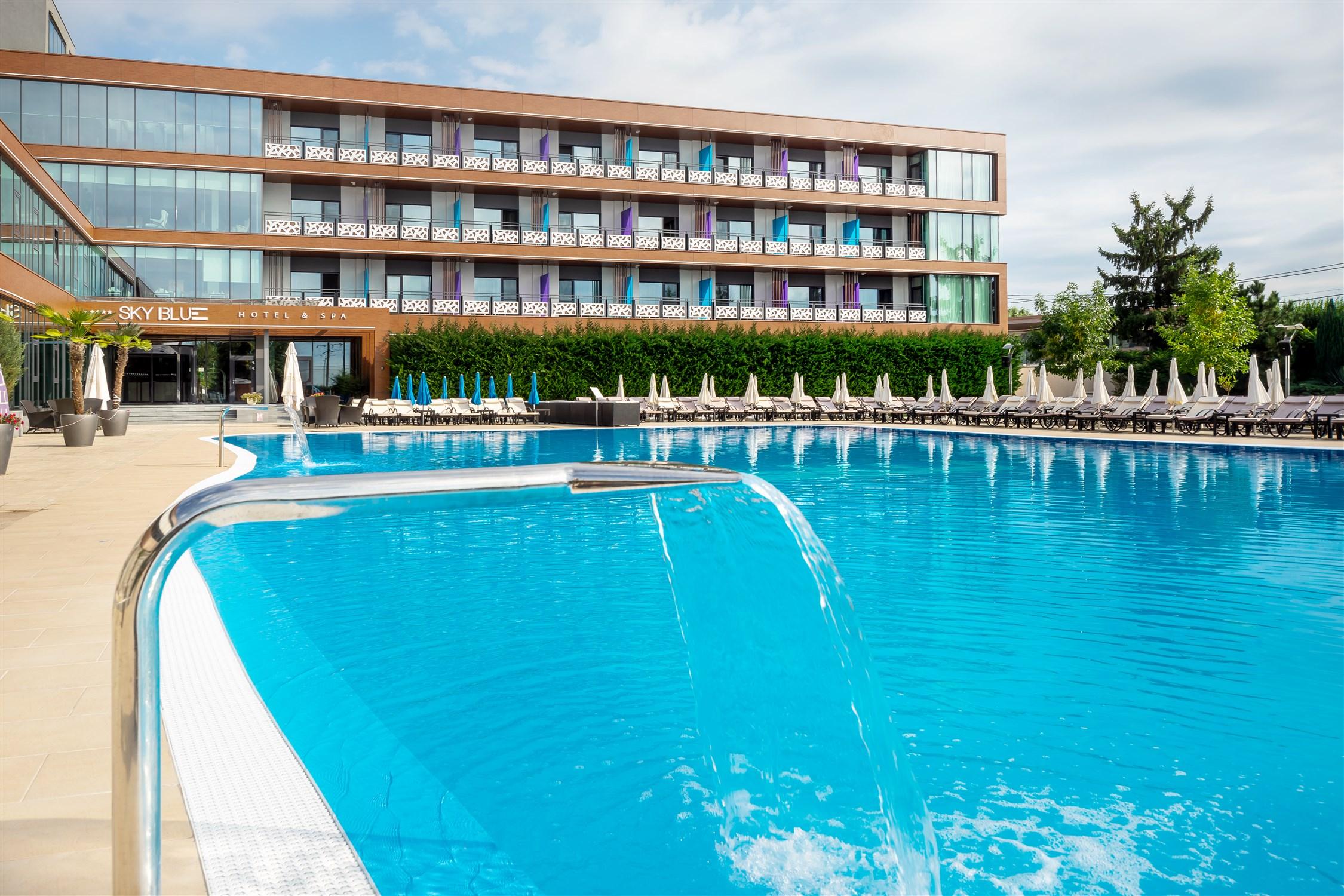 Sky Blue Hotel & Spa Paulesti  Exterior foto