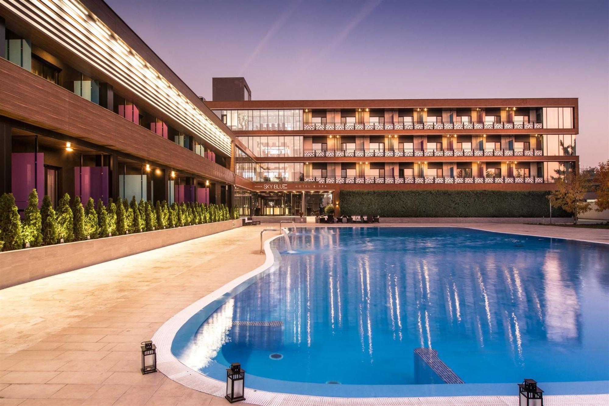 Sky Blue Hotel & Spa Paulesti  Exterior foto